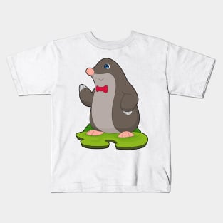 Mole Gentleman Bow tie Kids T-Shirt